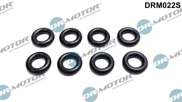 DR.MOTOR AUTOMOTIVE Sealing ring 11141176 Set, nozzle holder, 8 pcs/set
Thickness [mm]: 3,5, Shape: O-Ring, Inner Diameter [mm]: 7,5