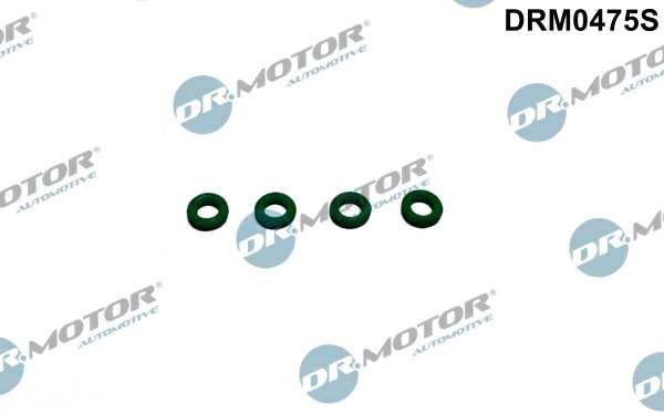 DR.MOTOR AUTOMOTIVE Sealing ring 11141459 Set, nozzle holder, 4 pcs/set
Thickness [mm]: 1,4, Shape: O-Ring, Material: FPM (fluoride rubber), Outer Diameter [mm]: 3,3