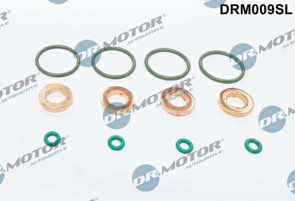 DR.MOTOR AUTOMOTIVE Sealing ring 11140849 Set, for 4 injectors, 12 -piece set