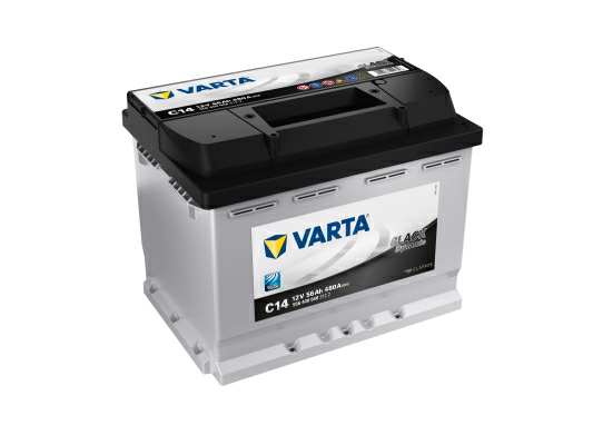 VARTA Battery 129453 56 Ah. right+. normal pole clamp
Voltage [V]: 12, Battery Capacity [Ah]: 56, Cold-test Current, EN [A]: 480, Post Positions: 0, Terminal Type: 1, Hold-down Type: B13, Length [mm]: 242, Width [mm]: 175, Height [mm]: 190, Observe service information:  Technical Information: Engineered to the highest German standards Patented PowerFrame® grid for reliable starting power, fast recharge and corrosion resistance Fulfills requirements of the OE as a matching spare part 1.