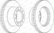 BERAL Brake disc (cargo) 158896 Applicable screw: 10071681
Brake Disc Thickness [mm]: 45, Outer Diameter [mm]: 377, Height [mm]: 139, Centering Diameter [mm]: 168, Number of Holes: 12, Thread Size: 12, Fitting Position: Rear Axle 2.