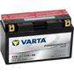 VARTA Battery 129655 12V. 7ah. left+. (heavy -duty). HKB: yt7b-bs. Packed next to the electrolyte! Attention! Pursuant to Regulation 2019/1148, the European Union can only purchase the product as a vehicle repair workshop under Regulation (EU) 2019/1148.
Voltage [V]: 12, Battery Capacity [Ah]: 7, Cold-test Current, EN [A]: 120, Post Positions: 1, Terminal Type: Y11, Hold-down Type: B00, Length [mm]: 150, Width [mm]: 66, Height [mm]: 94, Battery: AGM Battery 2.