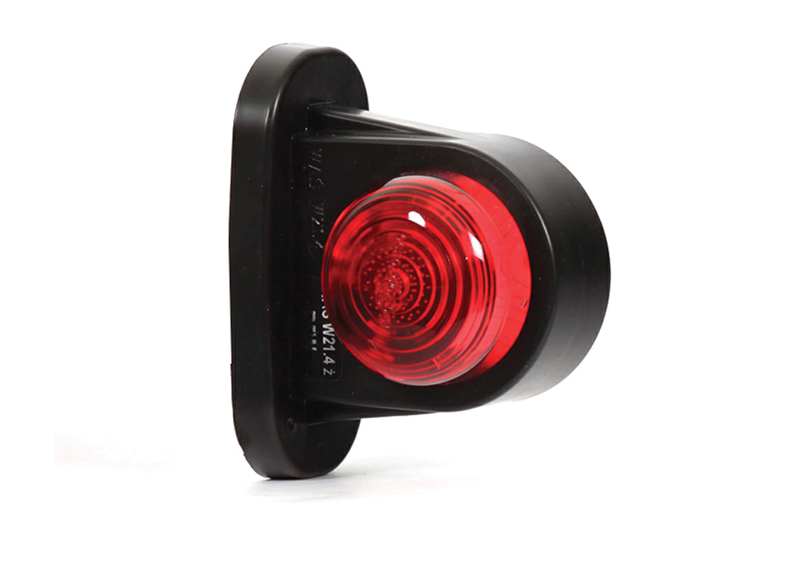 VIGNAL Width lamp (side-signal) 157487 R5w, red / white