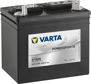 VARTA Battery 129674 Voltage [V]: 12, Battery Capacity [Ah]: 22, Cold-test Current, EN [A]: 340, Post Positions: 0, Hold-down Type: B00, Length [mm]: 196, Width [mm]: 131, Height [mm]: 183 Technical Information: Upright mounting Maintenance free Standard vibration resistance
Voltage [V]: 12, Battery Capacity [Ah]: 22, Cold-test Current, EN [A]: 340, Post Positions: 0, Terminal Type: Y14, Hold-down Type: B00, Length [mm]: 196, Width [mm]: 131, Height [mm]: 183, Observe service information: 1.