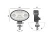 VIGNAL Work light 465436 Carbonux LED Oval with 150x90mm wire, 10/30V 2.