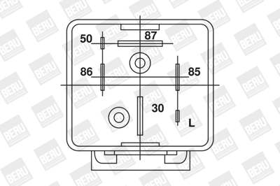 BERU Glow plug controller