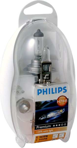 PHILIPS Bulb kit 10701496 Lamp Type: H1/H7, Voltage [V]: 12 
Cannot be taken back for quality assurance reasons! 1.