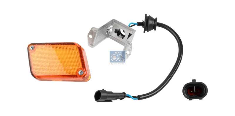 DT SPARE PARTS Width lamp (side-signal) 10107970 Fitting Position: Right Front, Colour: Orange