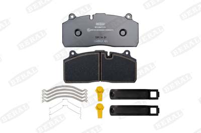 BERAL Brake pad for disc brake (cargo)