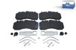 DT SPARE PARTS Brake pad for disc brake (cargo) 10007916 Set
Fitting Position: Rear Axle, Thickness [mm]: 30, Width [mm]: 248, Height [mm]: 109, WVA Number: 29108 1.