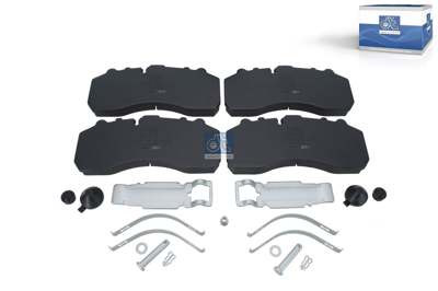 DT SPARE PARTS Brake pad for disc brake (cargo)