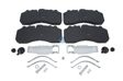 DT SPARE PARTS Brake pad for disc brake (cargo) 10007916 Set
Fitting Position: Rear Axle, Thickness [mm]: 30, Width [mm]: 248, Height [mm]: 109, WVA Number: 29108 2.