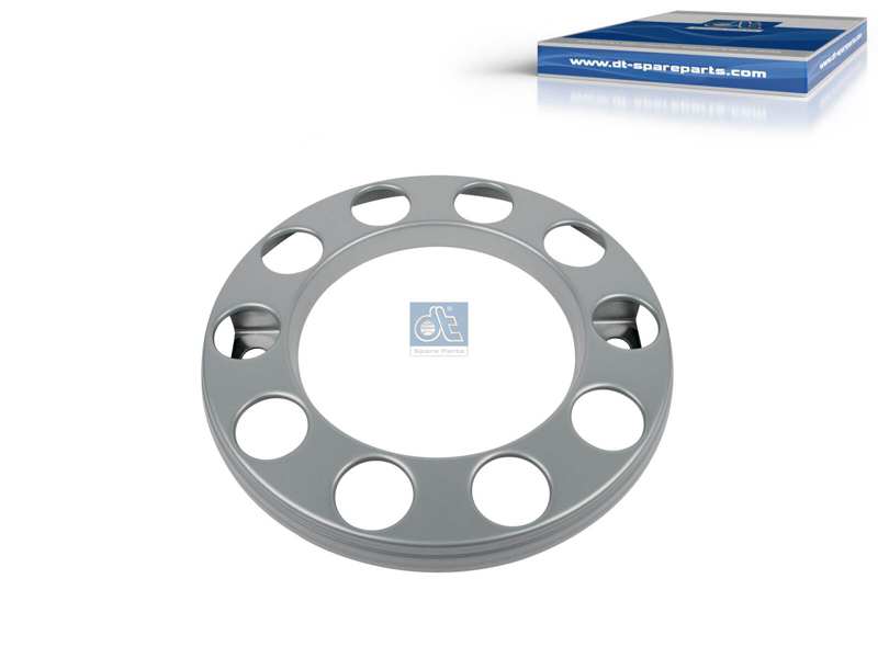 DT SPARE PARTS Wheel cover 11182169 Number of Holes: 10, Material: Sheet Steel, suitable for rim size [inch]: 20, 22,5, Colour: silver