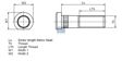 DT SPARE PARTS Wheel bolt 10096421 Length [mm]: 89, Thread Size: M22, Thread Pitch [mm]: 1,5, Height [mm]: 10,5, Surface: Geomitrised, Thread Length [mm]: 54 5.