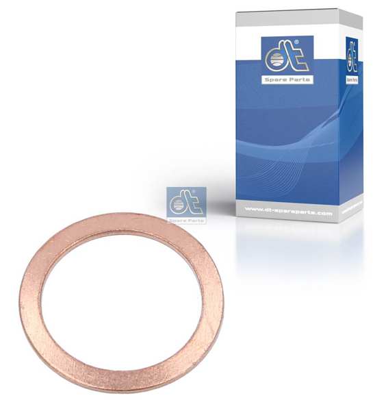 DT SPARE PARTS Oil plug gasket 10047602 Copper, 10 pcs/pack
Thickness [mm]: 1,5, Shape: A Shape, Material: Copper, Inner Diameter [mm]: 22, Outer Diameter [mm]: 29