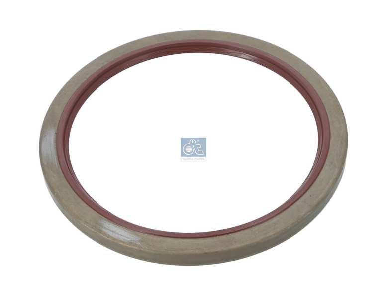 DT SPARE PARTS Wheel hub seal 10095433 Fitting Position: Rear Axle, Height [mm]: 10, Inner Diameter [mm]: 132, Outer Diameter [mm]: 160 1.