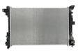NISSENS Radiator 11399614 Cooling fins material: Aluminium, Core Depth [mm]: 26, Core Length [mm]: 610, Core Width [mm]: 396, Inlet O [mm]: 22,3, Outlet O [mm]: 22,3, Radiator type: Brazed cooling fins, Supplementary Article/Info 2: without cap, without expansion tank, Supplementary Article/Supplementary Info: with gaskets/seals, Water Tank Material (radiator): Plastic 2.