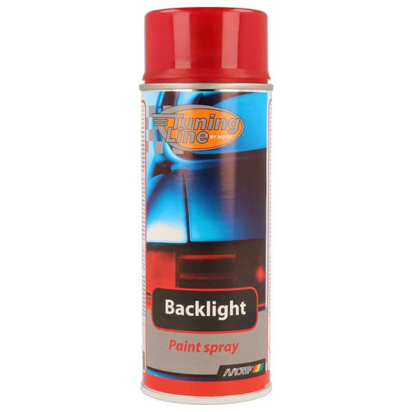 MOTIP Lampenfarbe 11588324 Rücklichtspray Rot 400 ml