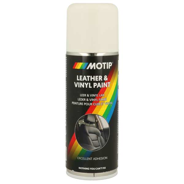 MOTIP Lederlackierung 11588331 MOTIP Vinylfarbe RAL9010 200 ml