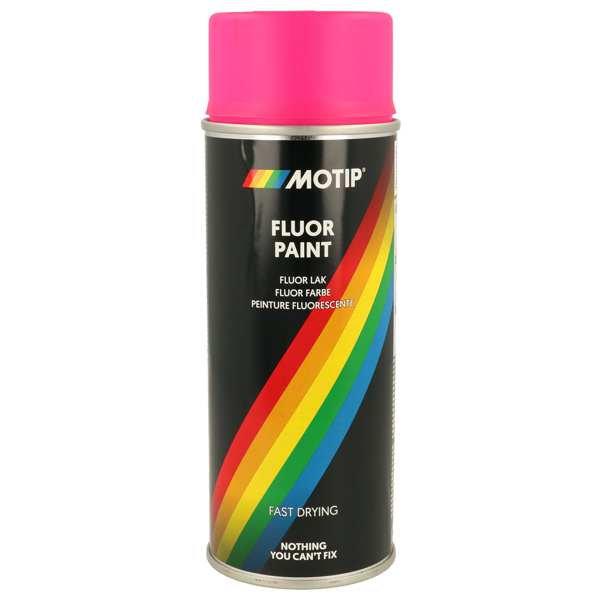 MOTIP Fluoreszierende Farbe 11588316 Fluoreszierende Farbe rosa 400 ml