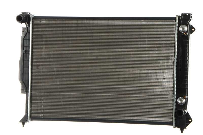 A.Z. MEISTERTEILE Radiator 10400800 Radiator type: Brazed cooling fins, Heating/Cooling: for vehicles with combined radiator/ oil cooler, Core Length [mm]: 631, Core Width [mm]: 448, Core Depth [mm]: 26, Water Tank Material (radiator): Plastic, Vehicle Equipment: for vehicles with/without air conditioning, Transmission Type: Automatic Transmission