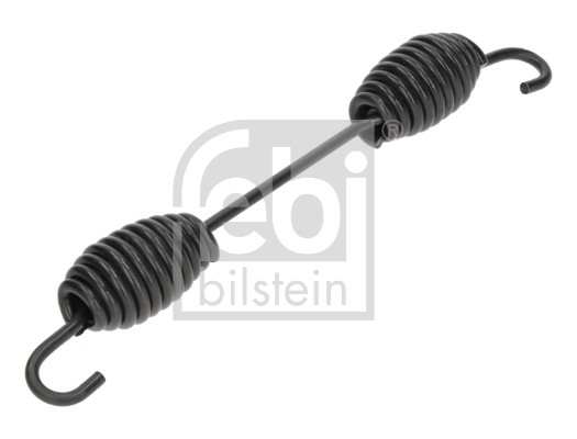 SWAG/FEBI Bremsbackenfeder 881621 Länge [mm]: 268, 97, Dicke/Stärke [mm]: 5, Außendurchmesser [mm]: 34, Farbe: schwarz