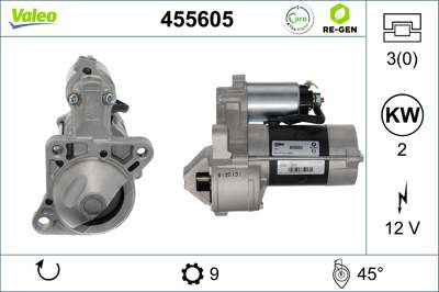 VALEO Starter - STARTER (PC) - 455605