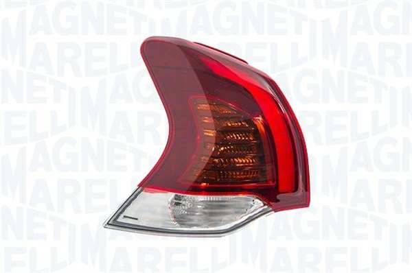 MAGNETI MARELLI Rücklicht 10424375 Einbauposition: links, Leuchten-Bauart: LED, Ergänzungsartikel/Ergänzende Info 2: mit Glühlampen, Lampenart: W16W, P21W, Ergänzungsartikel/Ergänzende Info: mit lampenträger, Leuchtefunktion: mit Blinklicht, mit Rückfahrlicht, mit Bremslicht, mit Schlusslicht, ohne Nebelschlusslicht