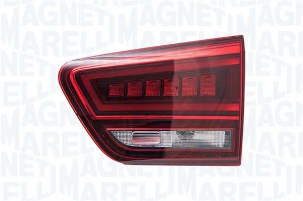 MAGNETI MARELLI Rücklicht 10424332 Einbauposition: links, Links-/Rechtsverkehr: für Rechtsverkehr, Ergänzungsartikel/Ergänzende Info 2: mit Glühlampen, Anzahl der Leuchtefunktionen: 4, Lampenart: PY21W, W16W, LED, Ergänzungsartikel/Ergänzende Info: mit lampenträger, Leuchtefunktion: mit Blinklicht, mit Bremslicht, mit Schlusslicht, mit Nebelschlusslicht