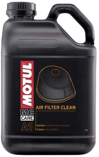 MOTUL Luftfilterreiniger 11600151 MC CARE A1, Luftfilterreiniger, 5 Liter Packung. Schnelles und optimales Reinigungsmittel für Schwammfilter.
Kann aus Gründen der Qualitätssicherung nicht zurückgenommen werden!