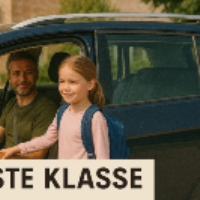 Schulstart mit dem Auto