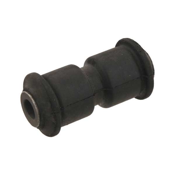 SWAG/FEBI Lagerbuchse, Blattfeder 887338 Länge [mm]: 80, Innendurchmesser [mm]: 12, Außendurchmesser [mm]: 32, Material: Gummi/Metall, Einbauposition: Hinterachse, vorne