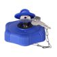 SWAG/FEBI AdBlue®-Kappe 11288096 Farbe: blau, Material: Kunststoff, Schließanlage: mit zwei Schlüsseln, mit Schloss 1.