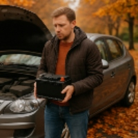 Autobatterie wählen