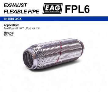 EAG Flexibles Auspuffrohr