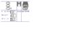 MAHLE ORIGINAL Kolbenringsatz 221242 Zylinderbohrung [mm]: 83,0, Komponentennummer: 1. R 1,2 IF N, 2. NM 1,5 P, 3. 3S 3,0 Cr 
Zylinderbohrung [mm]: 83,0 5.