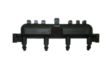 MEAT & DORIA Zündspule 908073 benötigte Stückzahl: 1, Anzahl der Steckkontakte: 4, Zündspule: waagerechter Primäranschluss (rechteckig) 1.
