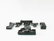 THULE Typgleicher Montagesatz 606370 Rapid Kit Set für schnelle Sohlen 3.