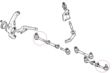 SIDEM Spurstangenkopf 26284/2 Einbauseite: innen, Vorderachse, Länge [mm]: 172, Gewindemaß: MM16X1L, Konusmaß [mm]: 14,9, Gewindemaß 1: MM14x1,5R 2.