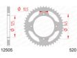 AFAM Kettenrad 10500710 Hinten für 520 Kette, Stahl, Zahnnummer: 45
Zähnezahl: 45, Material: Stahl, Oberfläche: verzinkt 2.