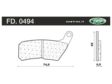 NEWFREN Brake pad for motorcycle