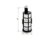 MANN-FILTER Kraftstofffilter 10367220 Filterausführung: Filtereinsatz, EU-Produktsicherheitsverordnung (GPSR): IEC 60417-6183 mechanisches Fachwissen erforderlich, Ergänzungsartikel/Ergänzende Info: mit Dichtung, Höhe [mm]: 82, Außendurchmesser [mm]: 34, Außendurchmesser 1 [mm]: 12 2.