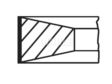 MAHLE ORIGINAL Kolbenringsatz 10232265 Für 1 Kolben
Zylinderbohrung [mm]: 83,0 2.