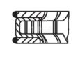 MAHLE ORIGINAL Kolbenringsatz 10232273 Für 1 Kolben
Zylinderbohrung [mm]: 80,6 4.