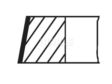 MAHLE ORIGINAL Kolbenringsatz 10232265 Für 1 Kolben
Zylinderbohrung [mm]: 83,0 3.