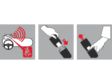 LAMPA Sicherheitsgurtschnalle 11025607 Universal, um Pakete zu reparieren, Beep -Stopp und Erweiterung. Es kann nur verwendet werden, um Gegenstände aufzunehmen und zu transportieren, um transportiert zu werden. Es ist nicht erlaubt und verboten, die Bürste oder die Passagiere in einem Fahrzeug zu verwenden. 3.