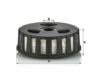 MANN-FILTER Kartergasfilter 11050010 Kurbelhauslüftung
EU-Produktsicherheitsverordnung (GPSR): IEC 60417-6183 mechanisches Fachwissen erforderlich, Höhe [mm]: 57, Innendurchmesser [mm]: 74, Außendurchmesser [mm]: 185 2.
