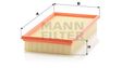 MANN-FILTER Luftfilter 82572/1 Länge [mm]: 300, Breite [mm]: 155, Höhe [mm]: 46 
Filterausführung: Filtereinsatz, EU-Produktsicherheitsverordnung (GPSR): IEC 60417-6183 mechanisches Fachwissen erforderlich, Länge [mm]: 300, Breite [mm]: 155, Höhe [mm]: 46 4.