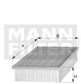 MANN-FILTER Luftfilter 11129351 Filterausführung: Filtereinsatz, EU-Produktsicherheitsverordnung (GPSR): IEC 60417-6183 mechanisches Fachwissen erforderlich, Länge [mm]: 233, Breite [mm]: 162, Höhe [mm]: 58 2.