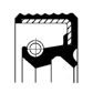 CORTECO Wheel hub seal 233475 Height [mm]: 13, Height 1 [mm]: 15, Inner Diameter [mm]: 54, Outer Diameter [mm]: 80, Material: NBR (nitrile butadiene rubber), Dust Cover: with dust lip 3.